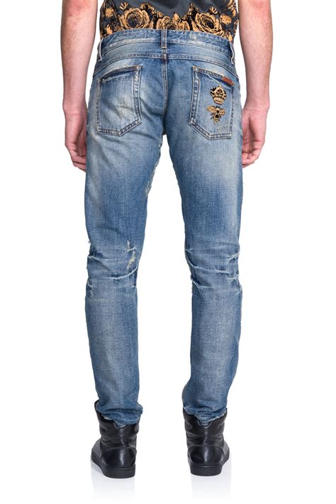 dolce gabbana mens denim|dolce and gabbana jeans outlet.